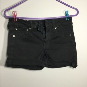 black american eagle shorts